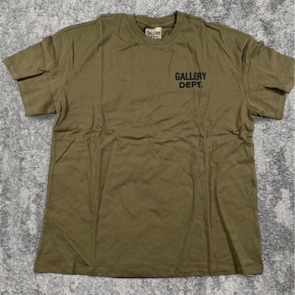 Gallery Dept. | Hollywood CA Logo Green Shirt - Picture 3 of 3